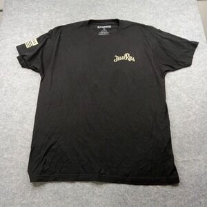 Jelly Roll Shirt Mens Extra Large Black Rags of Honor Beautifully Broken Tee